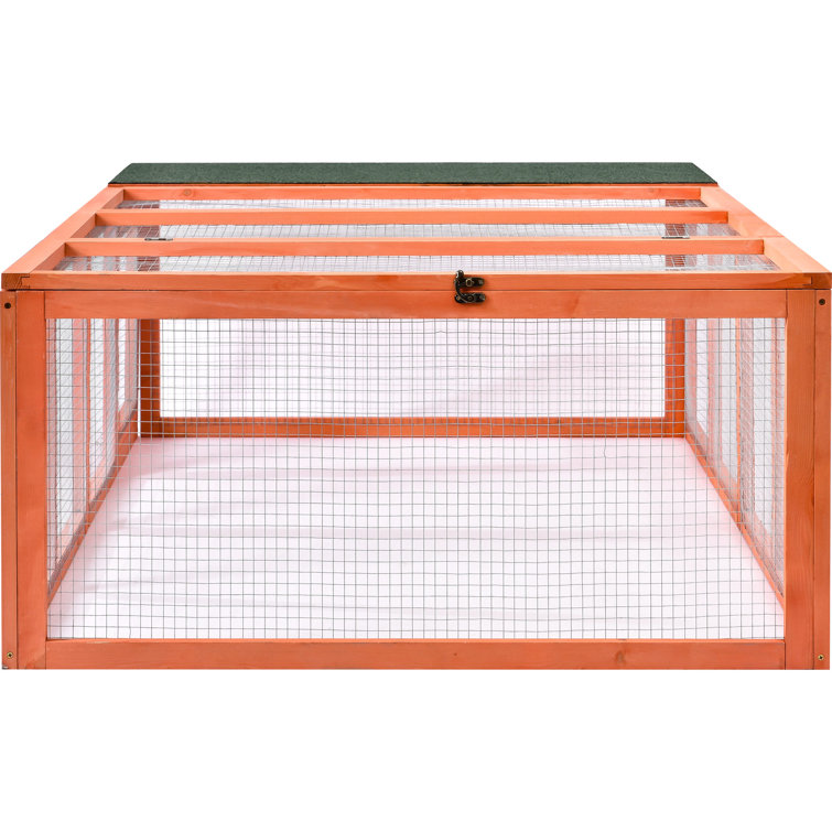 Archie & Oscar Cowan Weather Resistant Rabbit Hutch Wayfair.co.uk